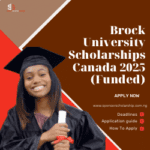 Brock University Scholarships Canada 2025 (Funded)